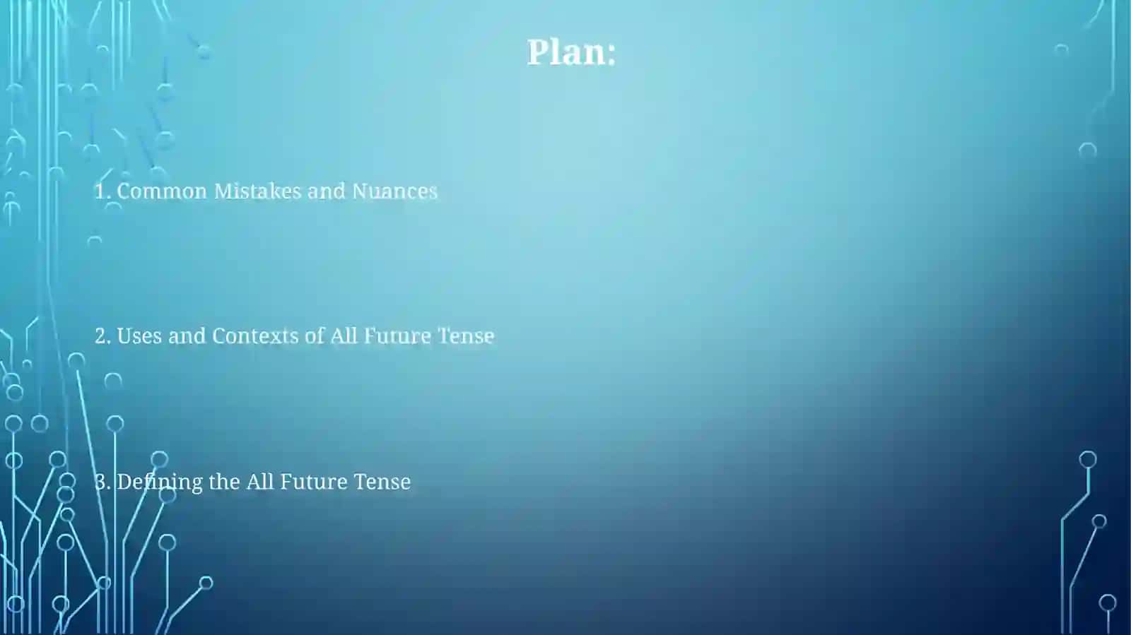 All Future Tense 2
