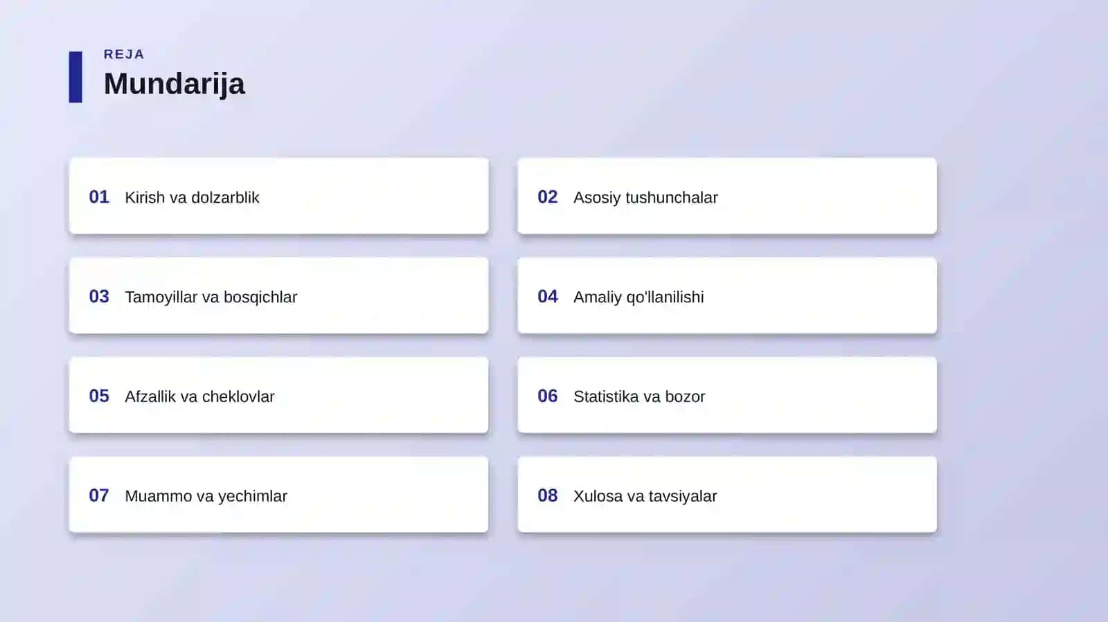 Backend asoslari — milliy xususiyatlari 2