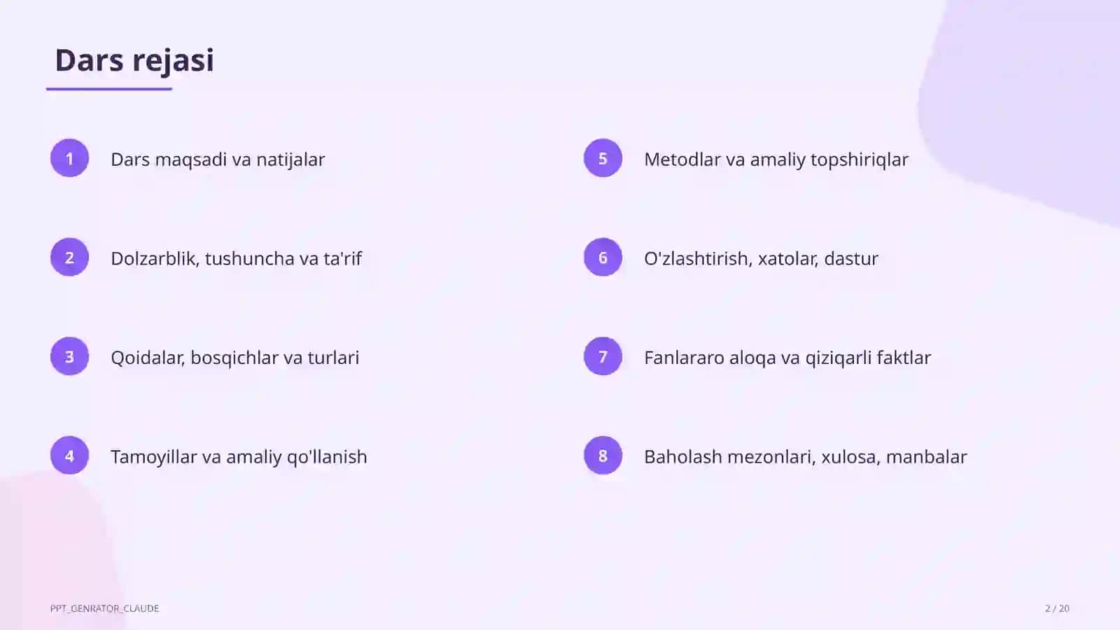 Bosh harf bilan yoziladigan so'zlar (2-sinf) 2