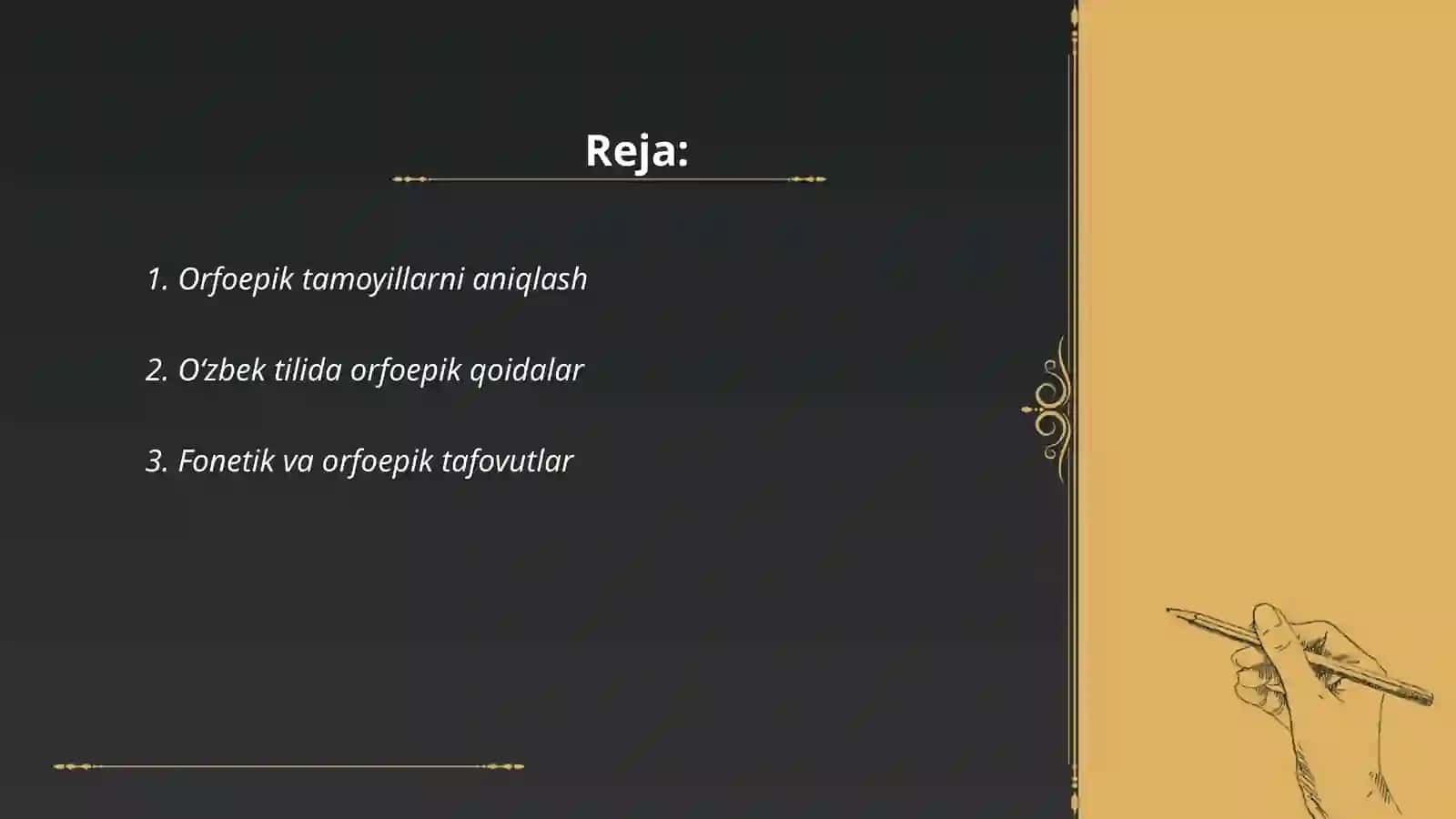 Orfoepik tamoyillar 2