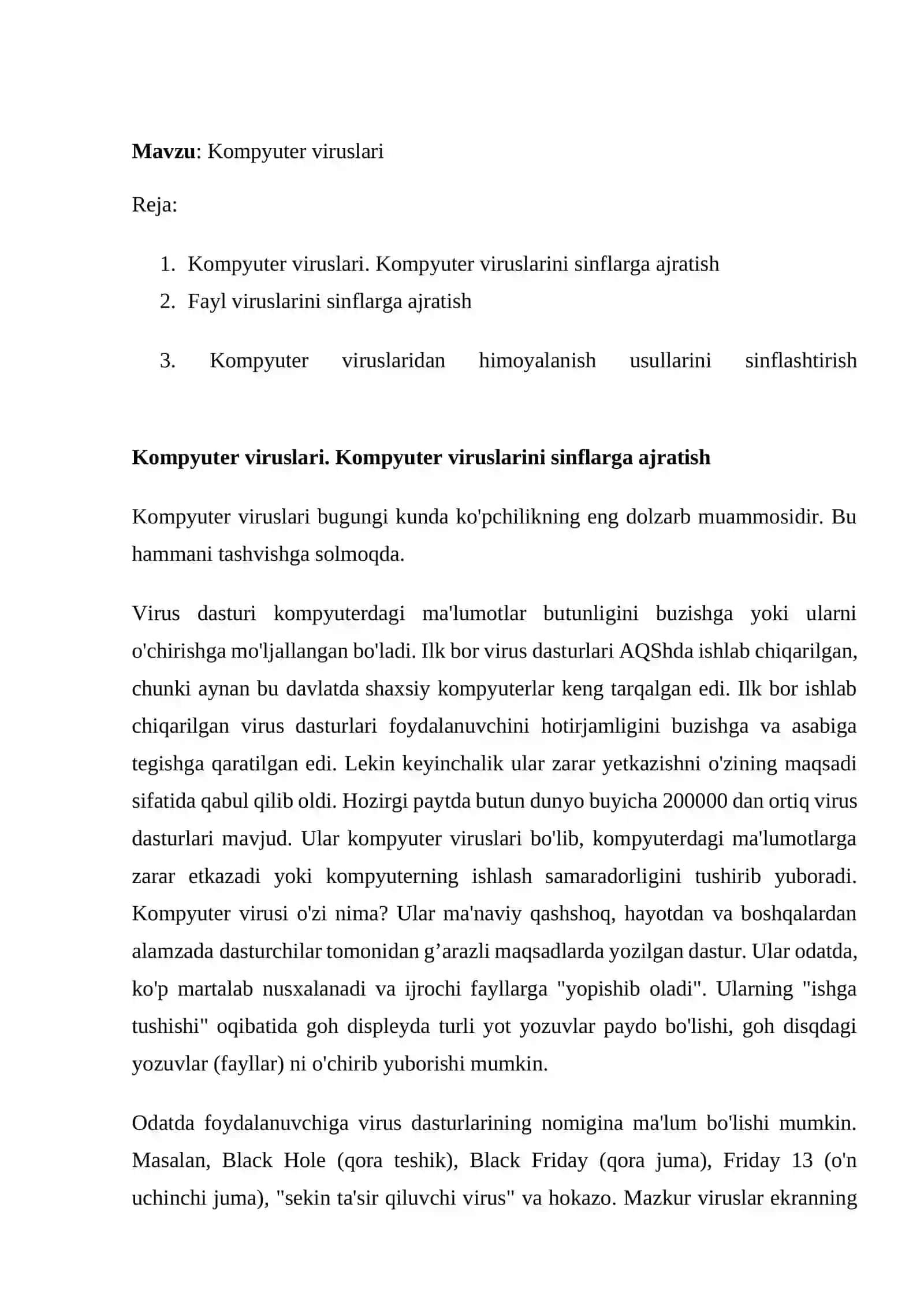 Kompyuter viruslari 2