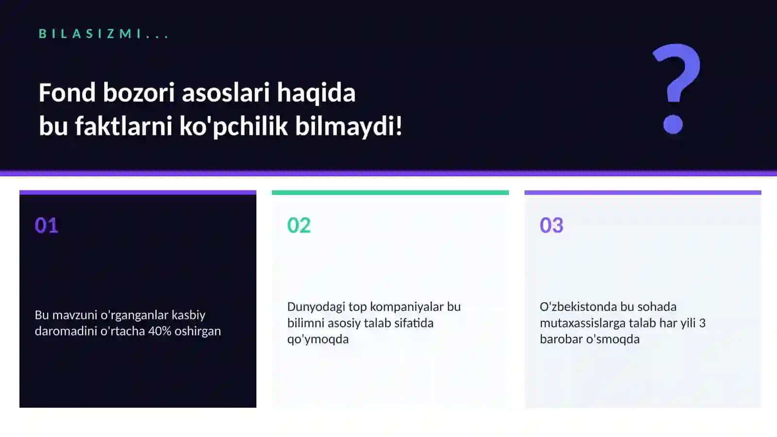 SHAXSIY MOLIYA 2
