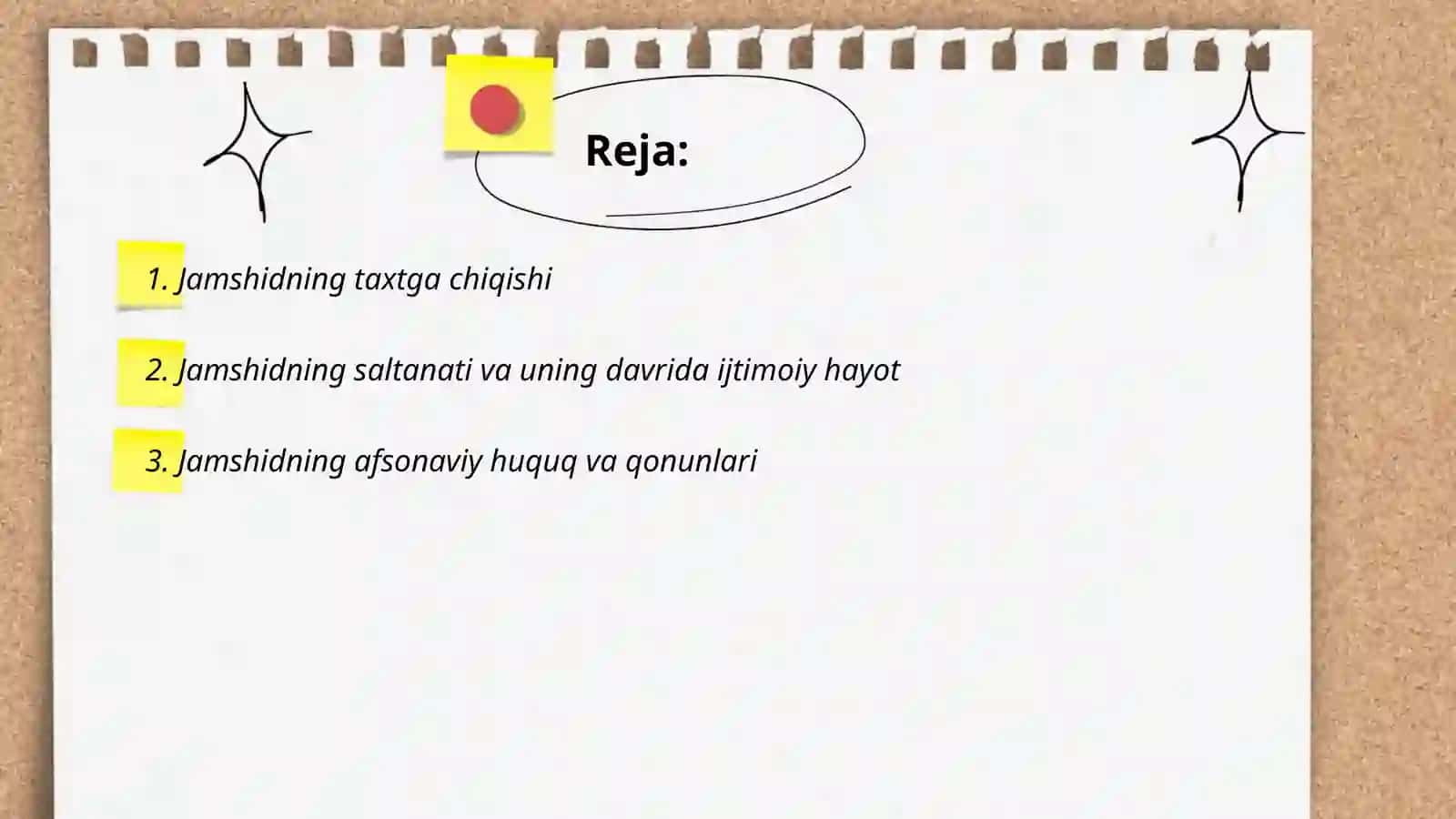 Jamshid haqidagi afsona 2