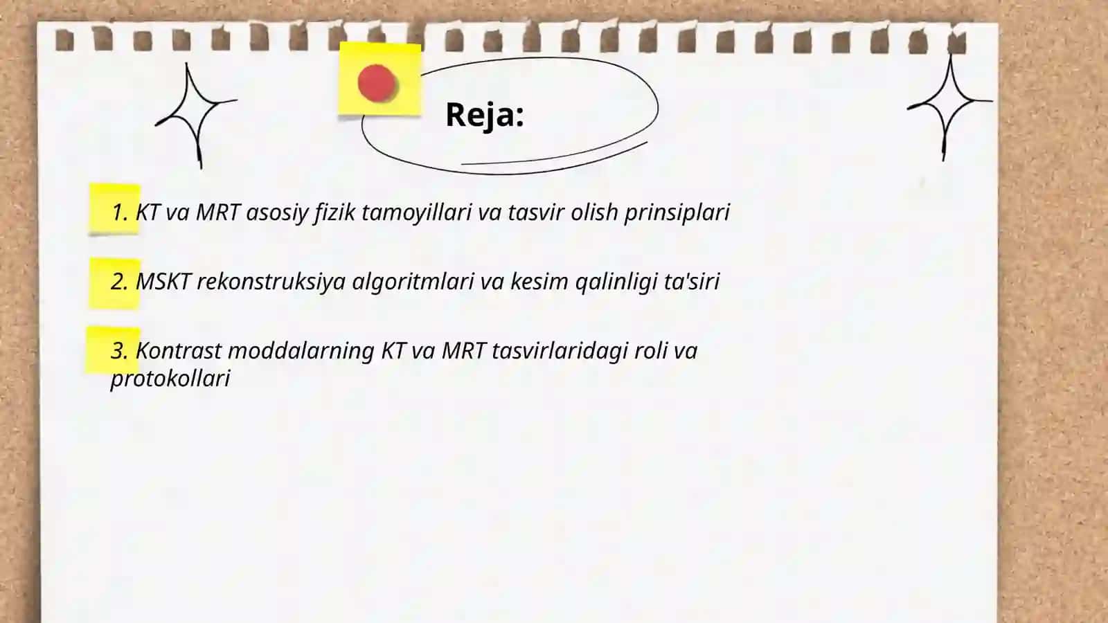 KT va MRT tahlil qilish 2