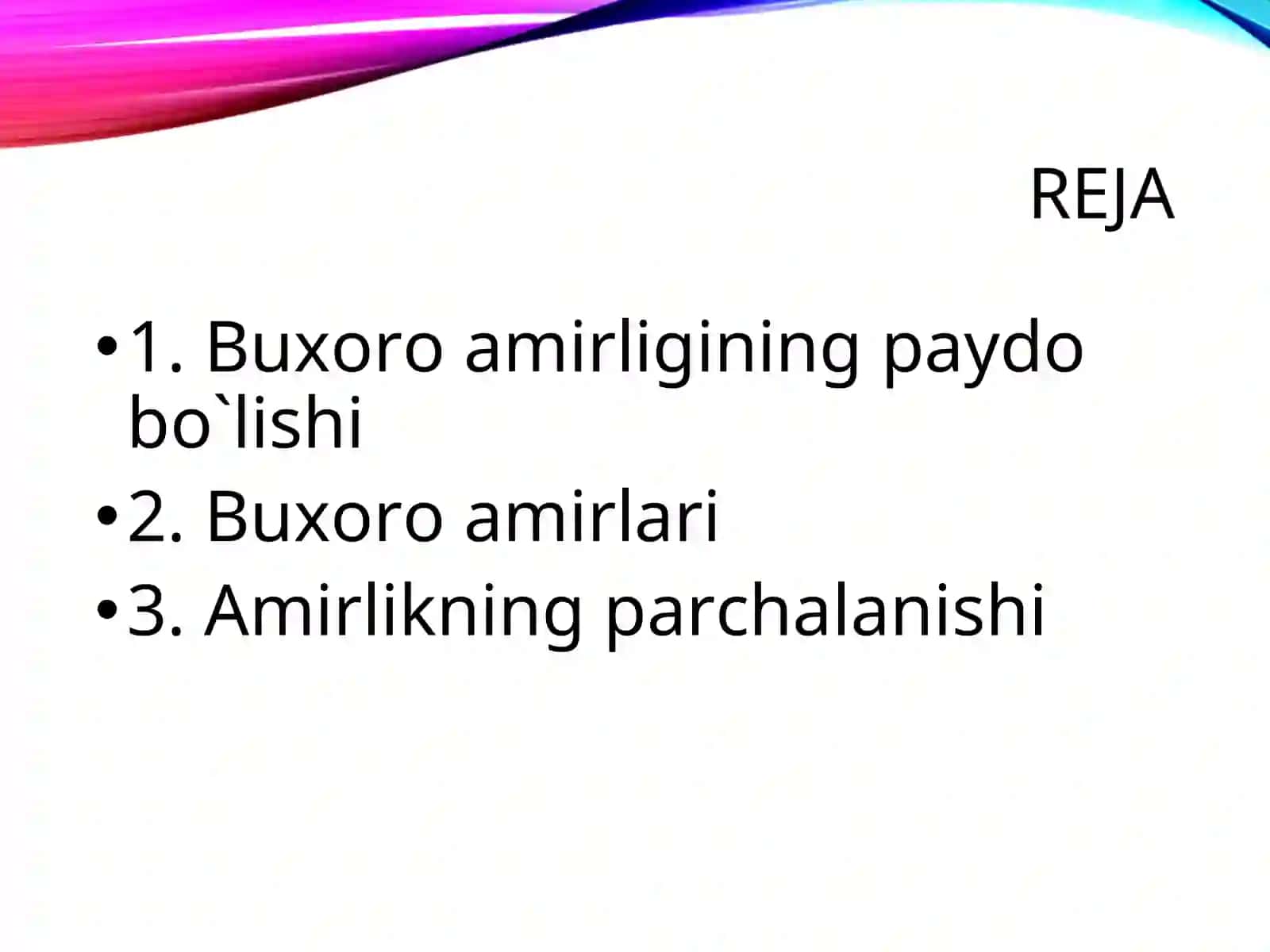 Buxoro amirligi 2