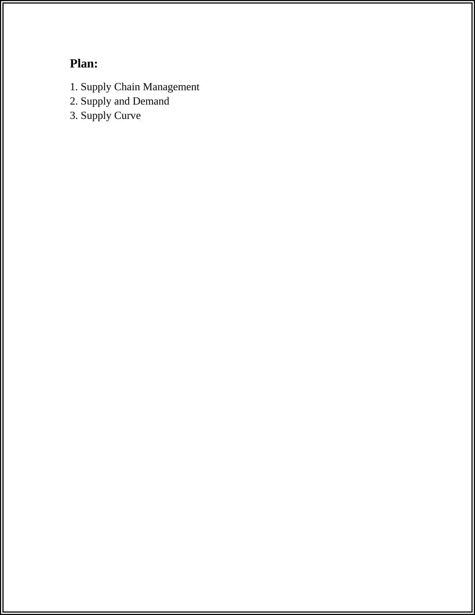 Supply Chain Management 2