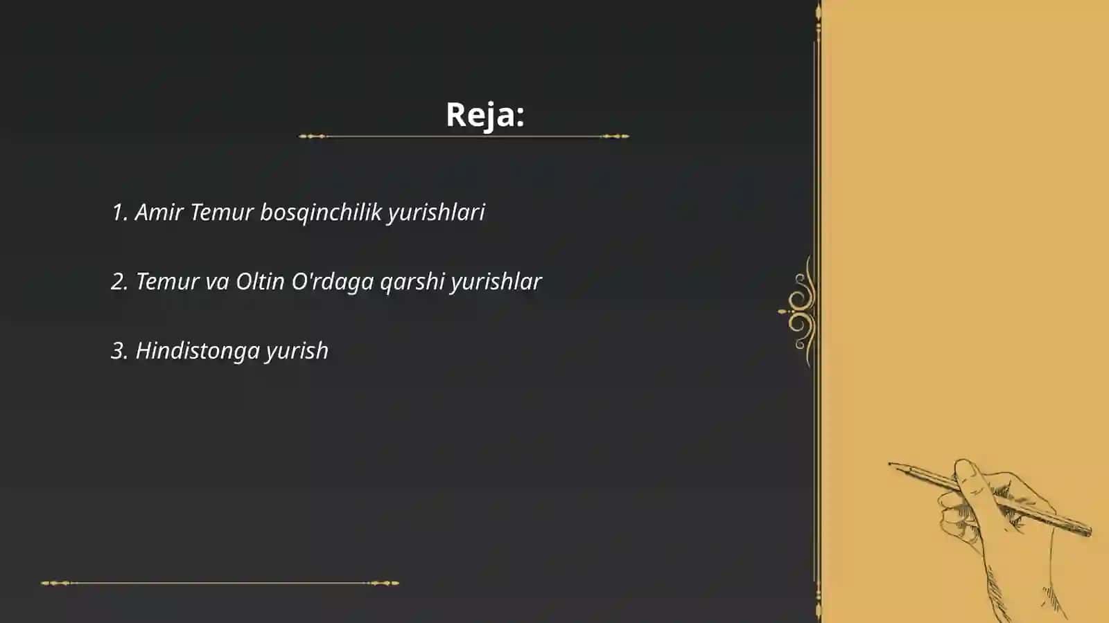 Amir Temur yurishlari 2