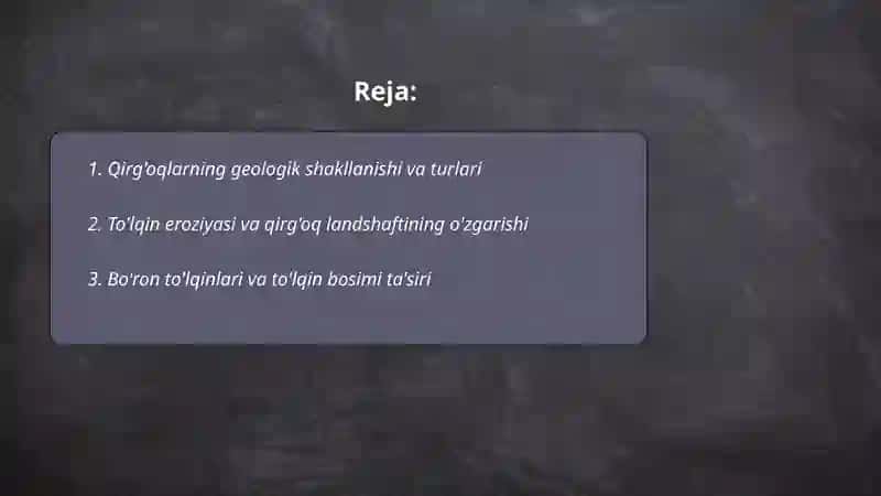 Dengiz, okean qirg'oqlari,ularning hosil bo'lishi va o'zgarishi 2