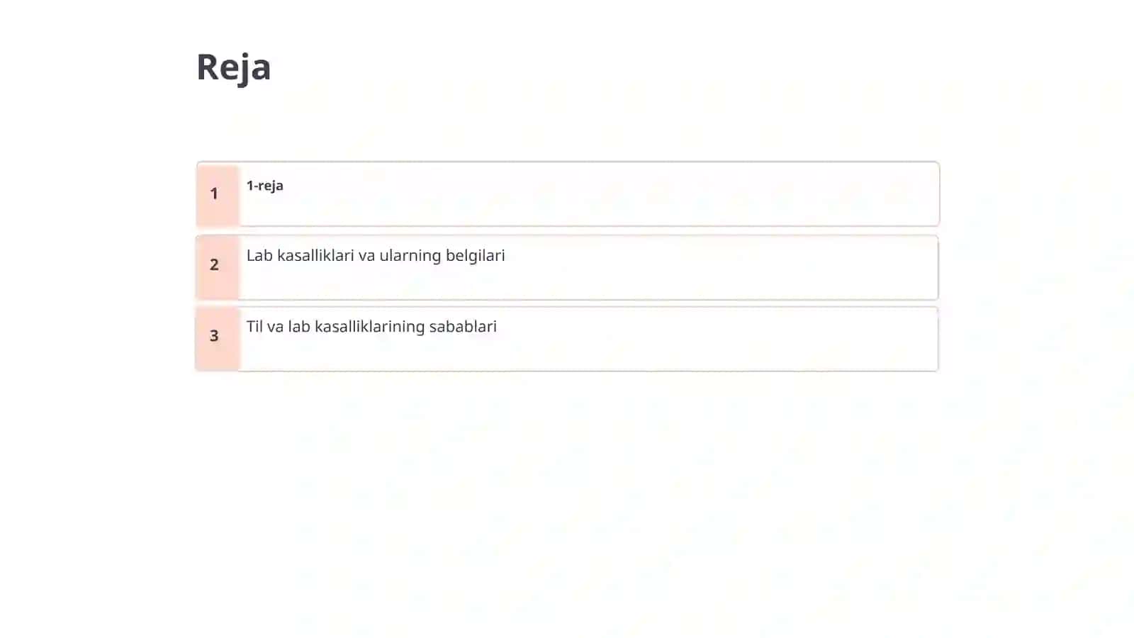 Til kasalliklari va lab kasalliklari 2