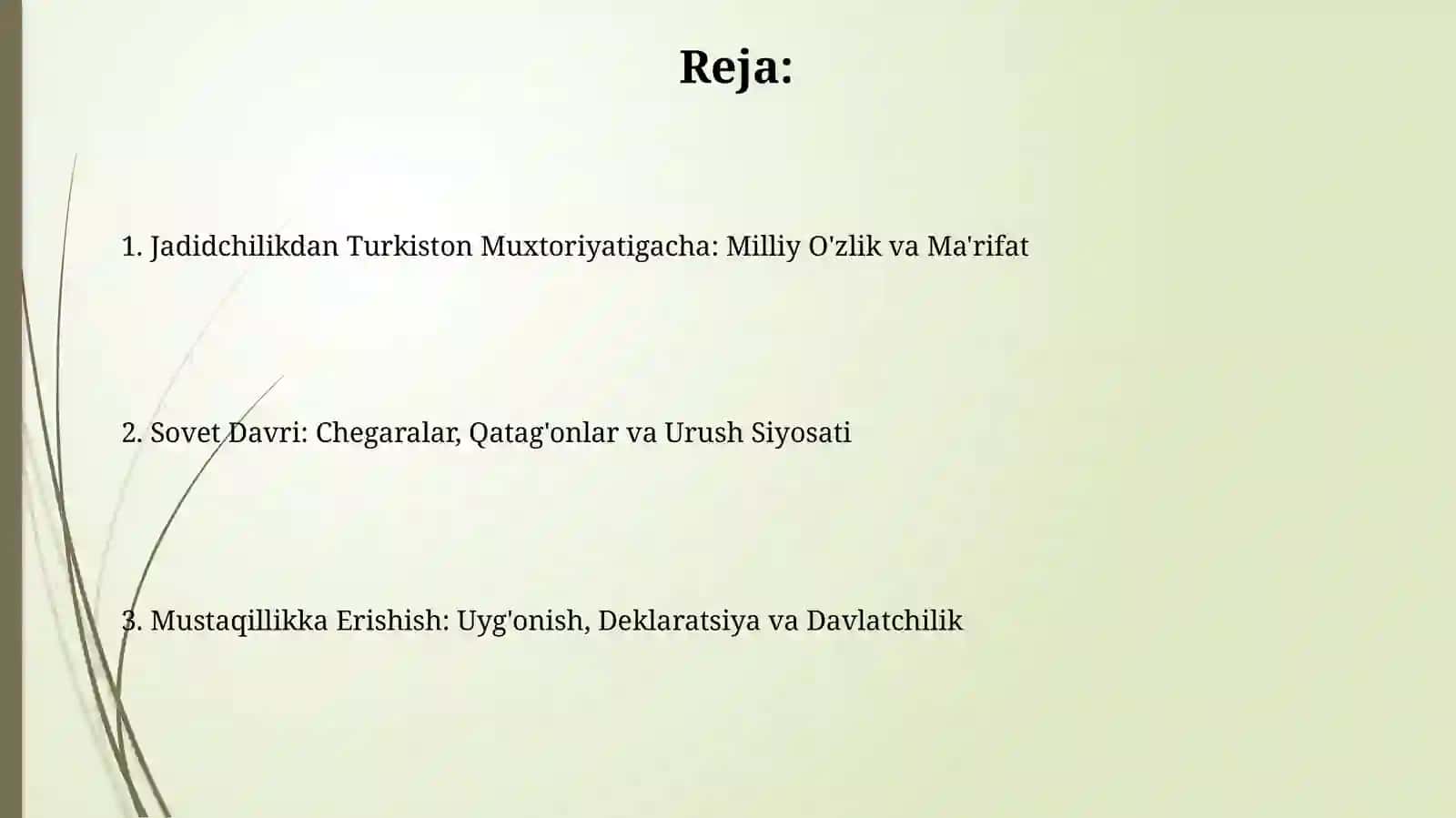 Jadidlar davridanmustaqillikdavrigacha 2