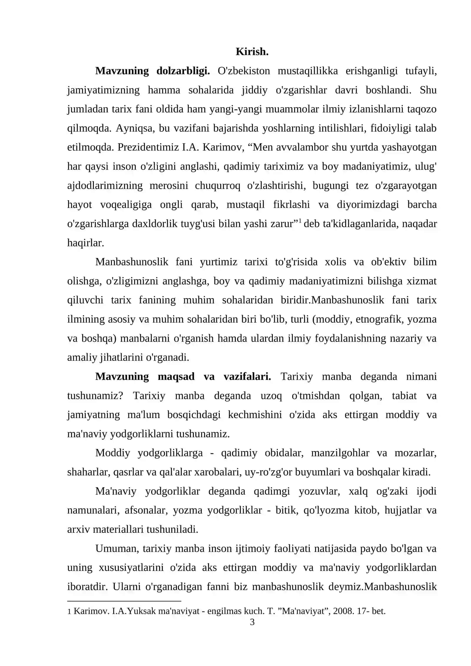 Arab yozuvidagi dastlabki manbalar tarixidan 2
