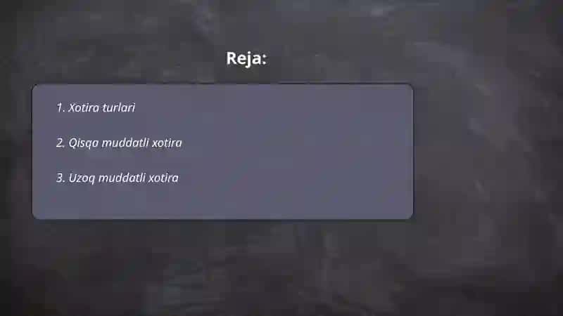 Xotira 2