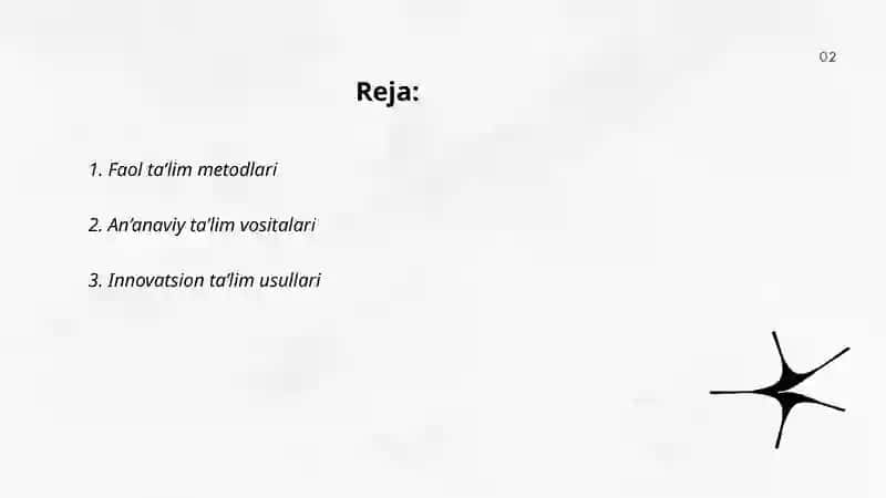 Faol ta’lim metodlari 2