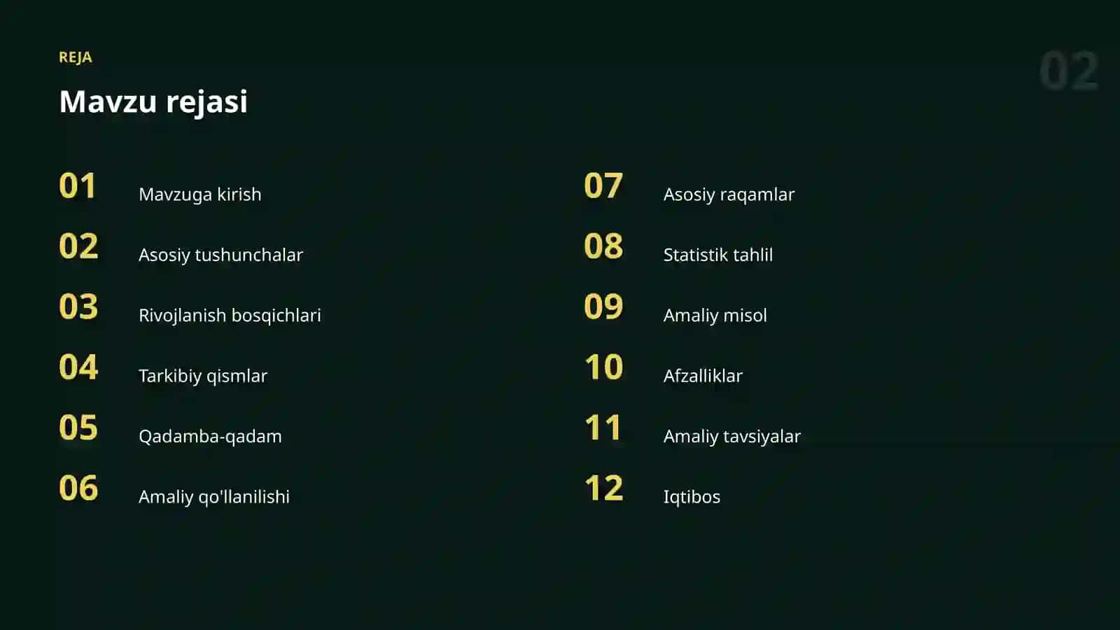 MODELLARNI BAHOLASH 2