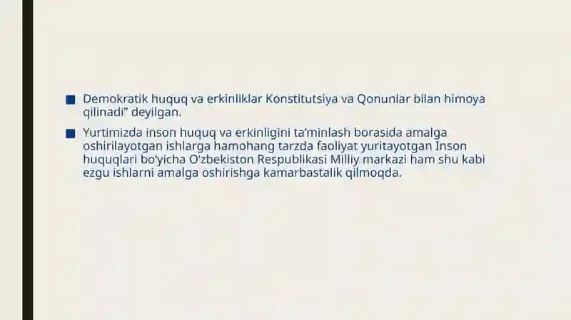 O‘zbekistonning eng yangi tarixi 2