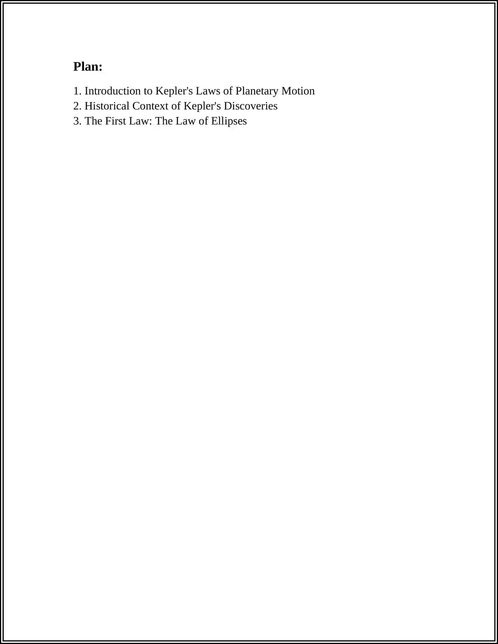 KEPLER QONUNLARI 2