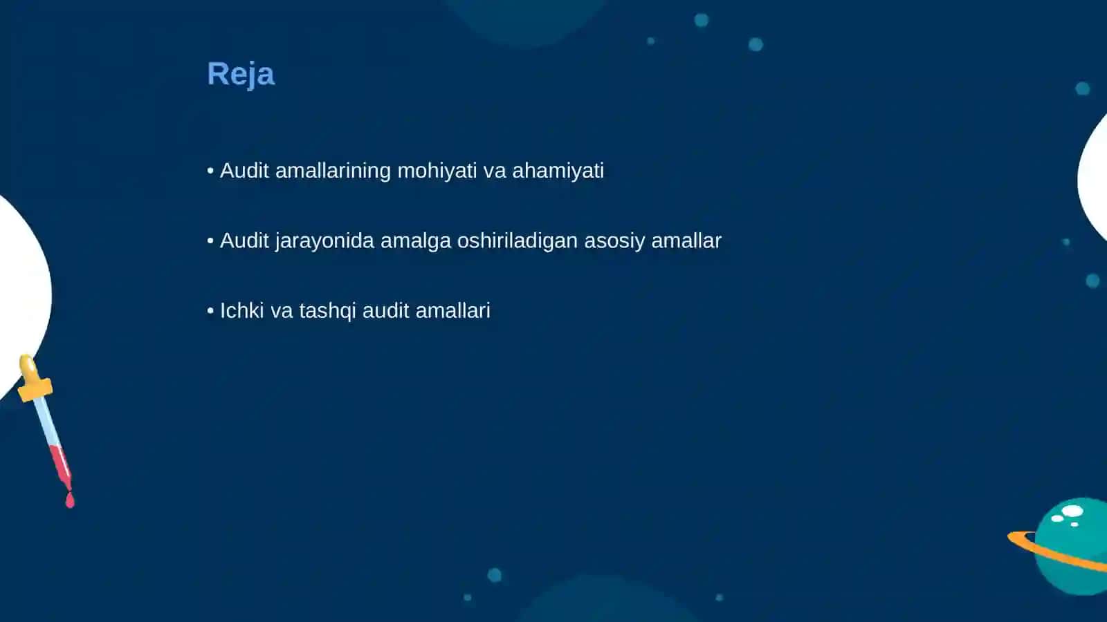 Audit amallari 2