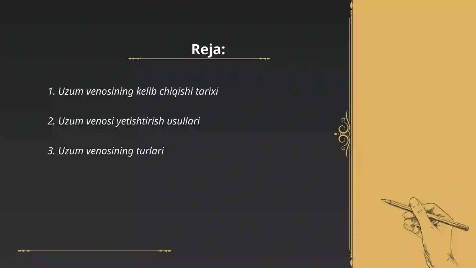 Uzum venosi 2