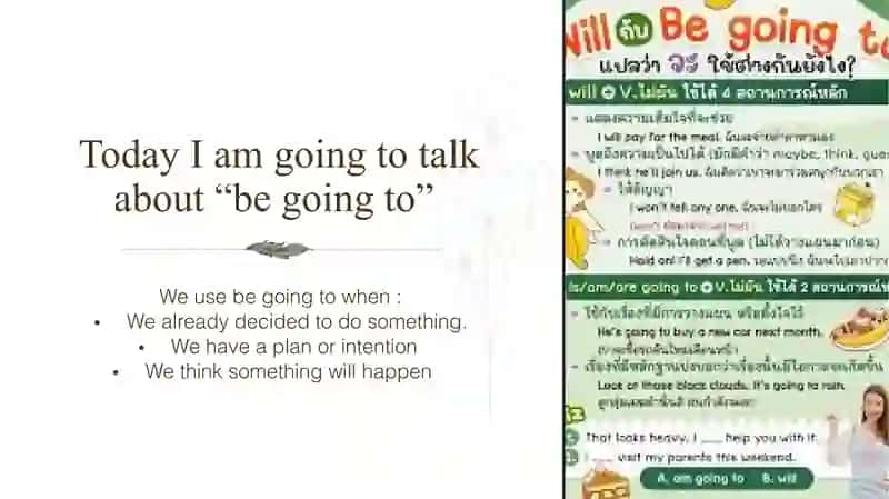 Be going to 2