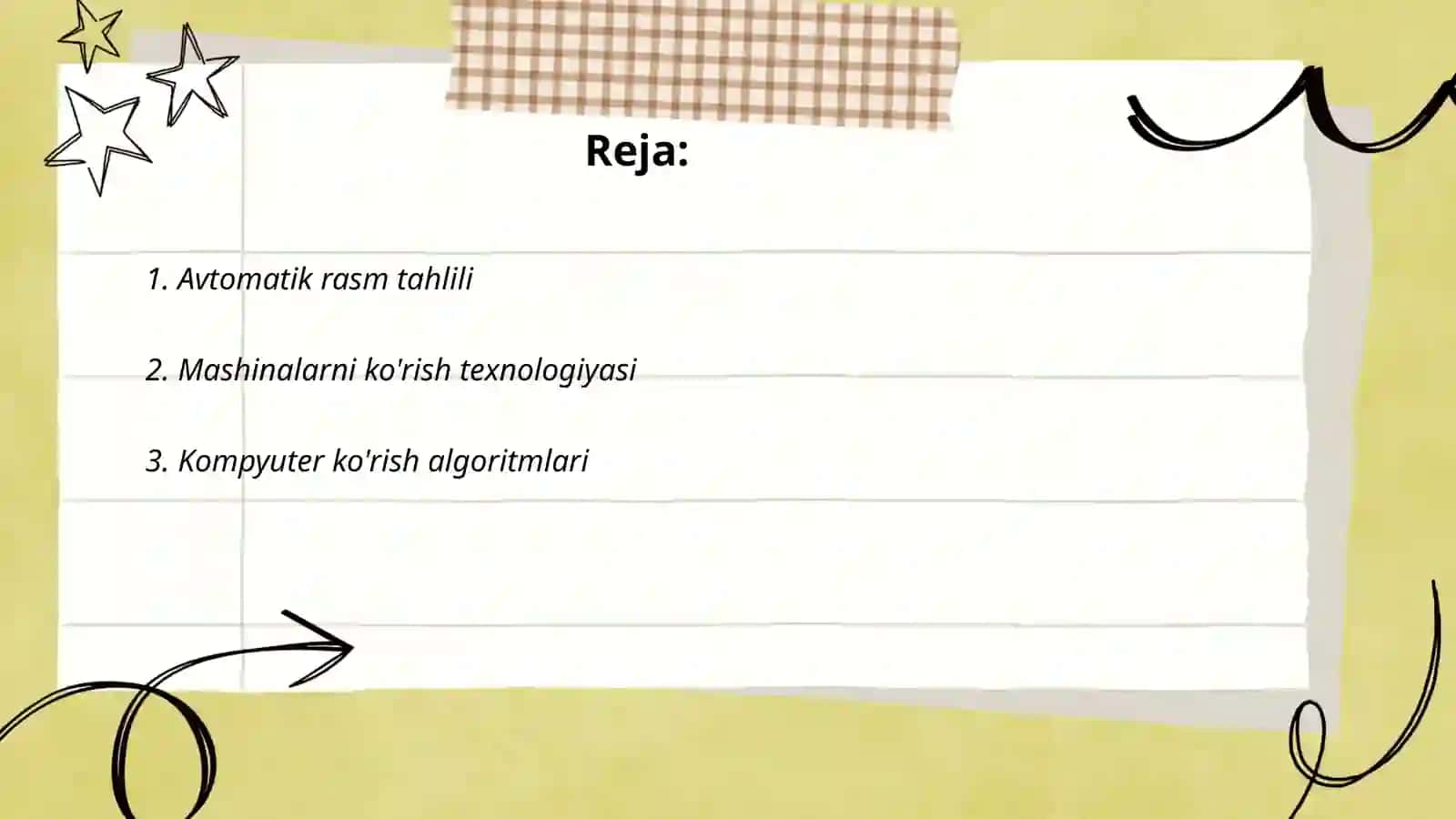 Avtomatik rasm tahlili 2