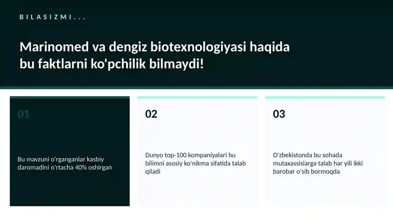 BIOTEXNOLOGIYA VA GENOMIKA 2