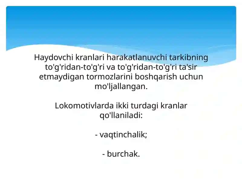 KRAN MASHINISTI 2