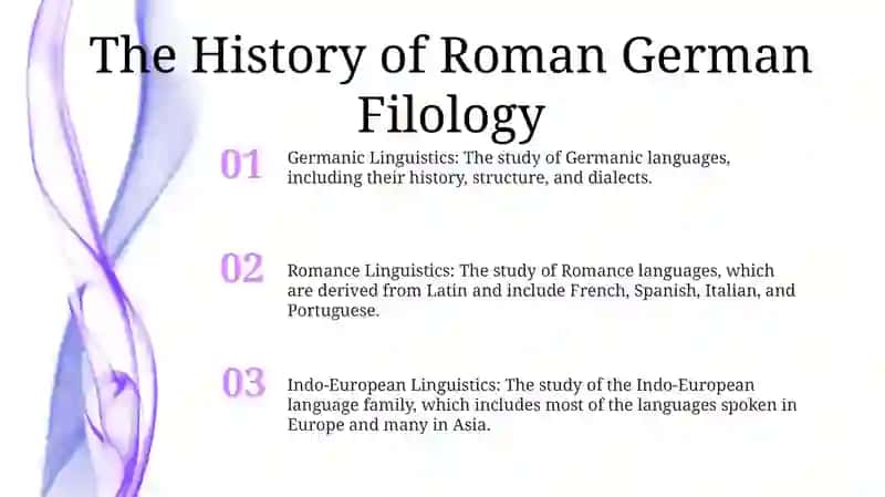 Roman German Filology 2