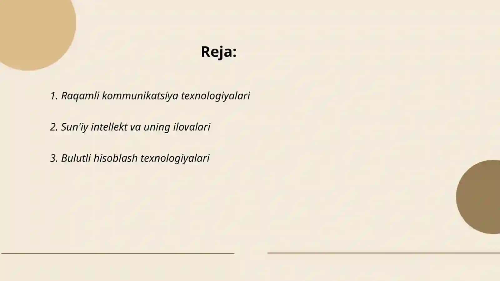 Raqamli kommunikatsiya texnologiyalari 2