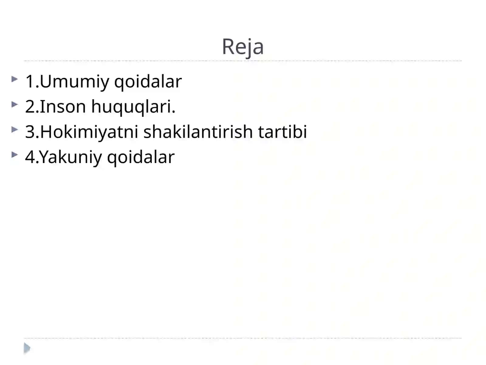 TURKMANISTON KONSTITUTSIYASI 2