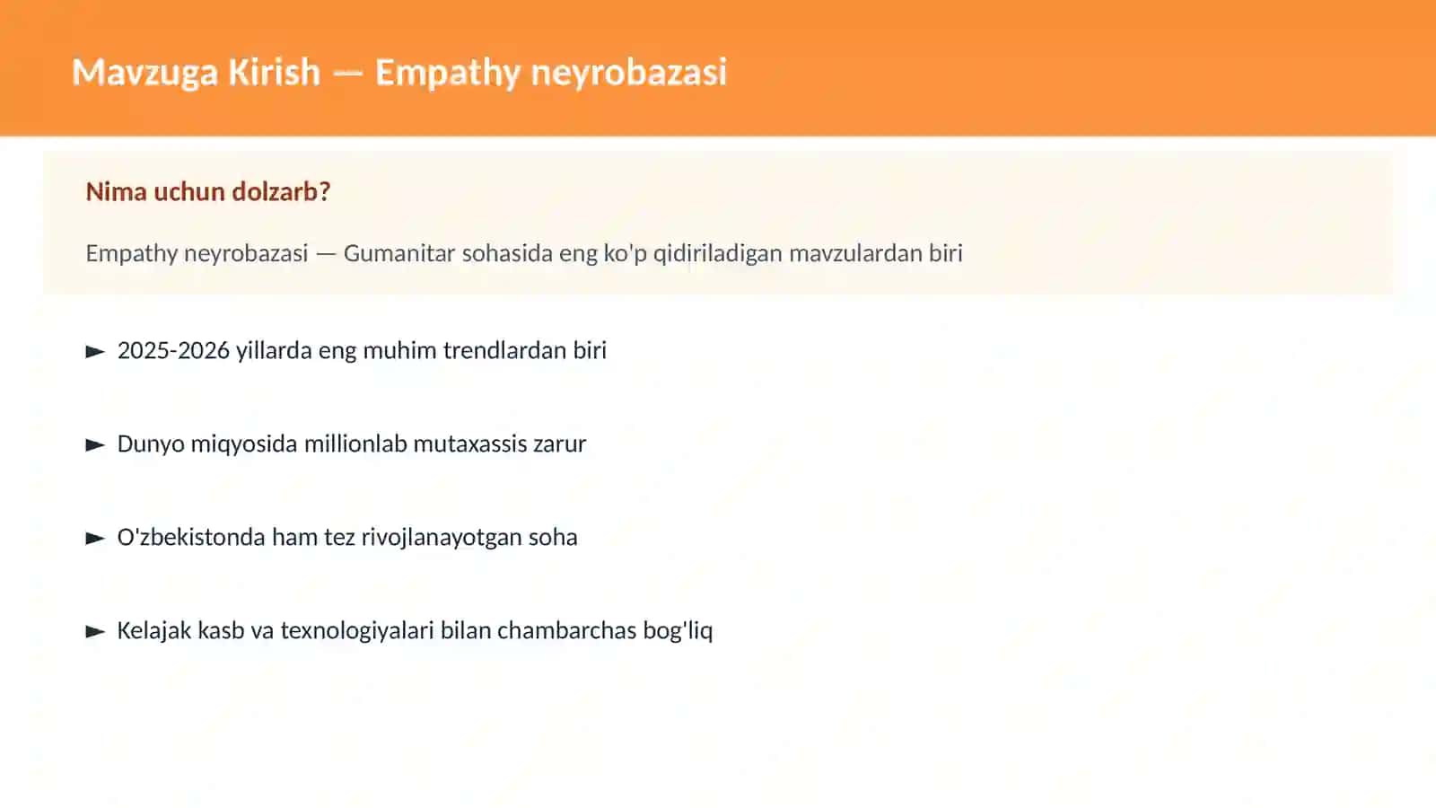 Empathy neyrobazasi 2