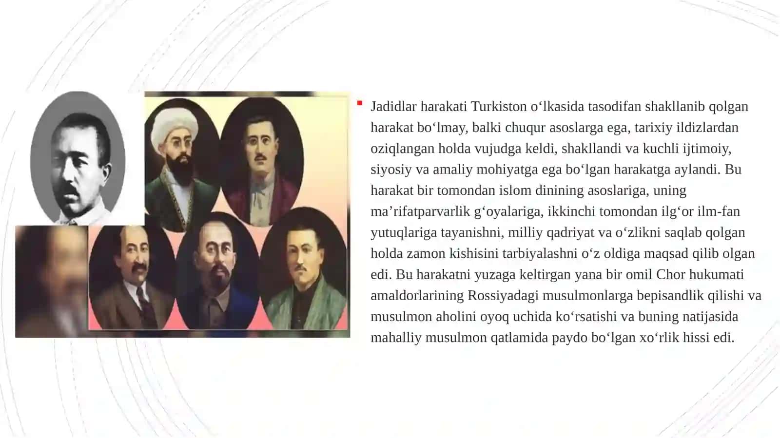 Jadidlar va jadidchilik harakati tarixi 2