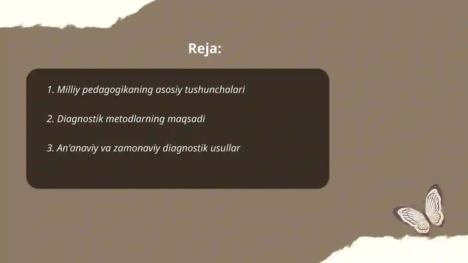 Milliy pedagogikaning diagnostik metodlari 2