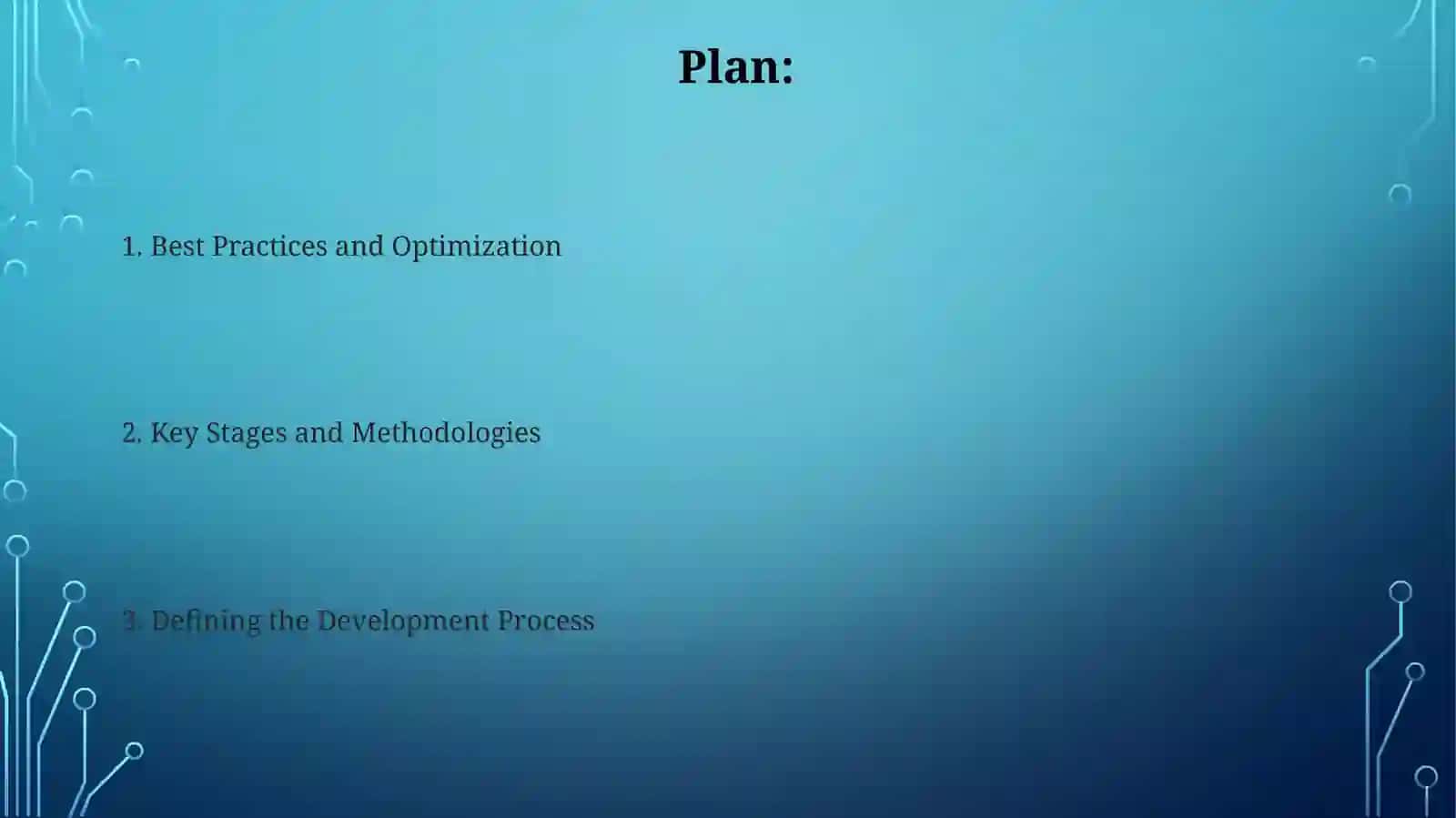 Development process 2