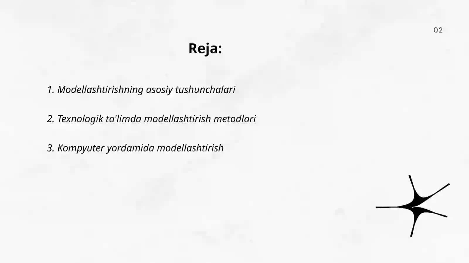 Texnologik ta'lim praktikumida modellashtirish 2