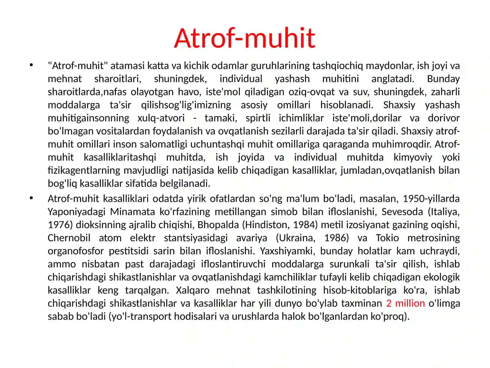 Atrof-muhit 2