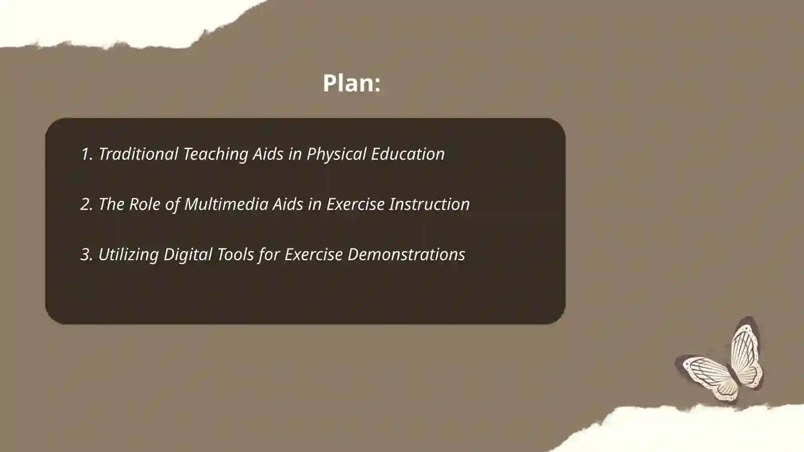 Traditional Teaching Aids in Physical Education 2