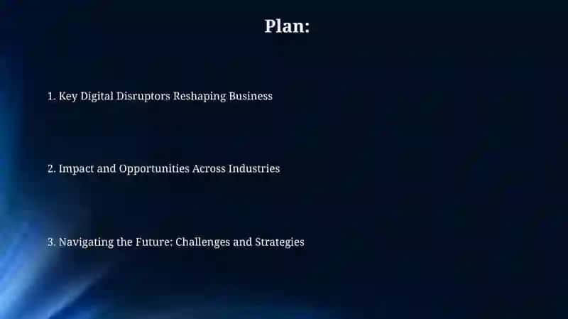 Key Digital Disruptors Reshaping Business 2