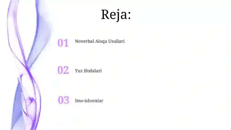 Noverbal Aloqa Usullari 2