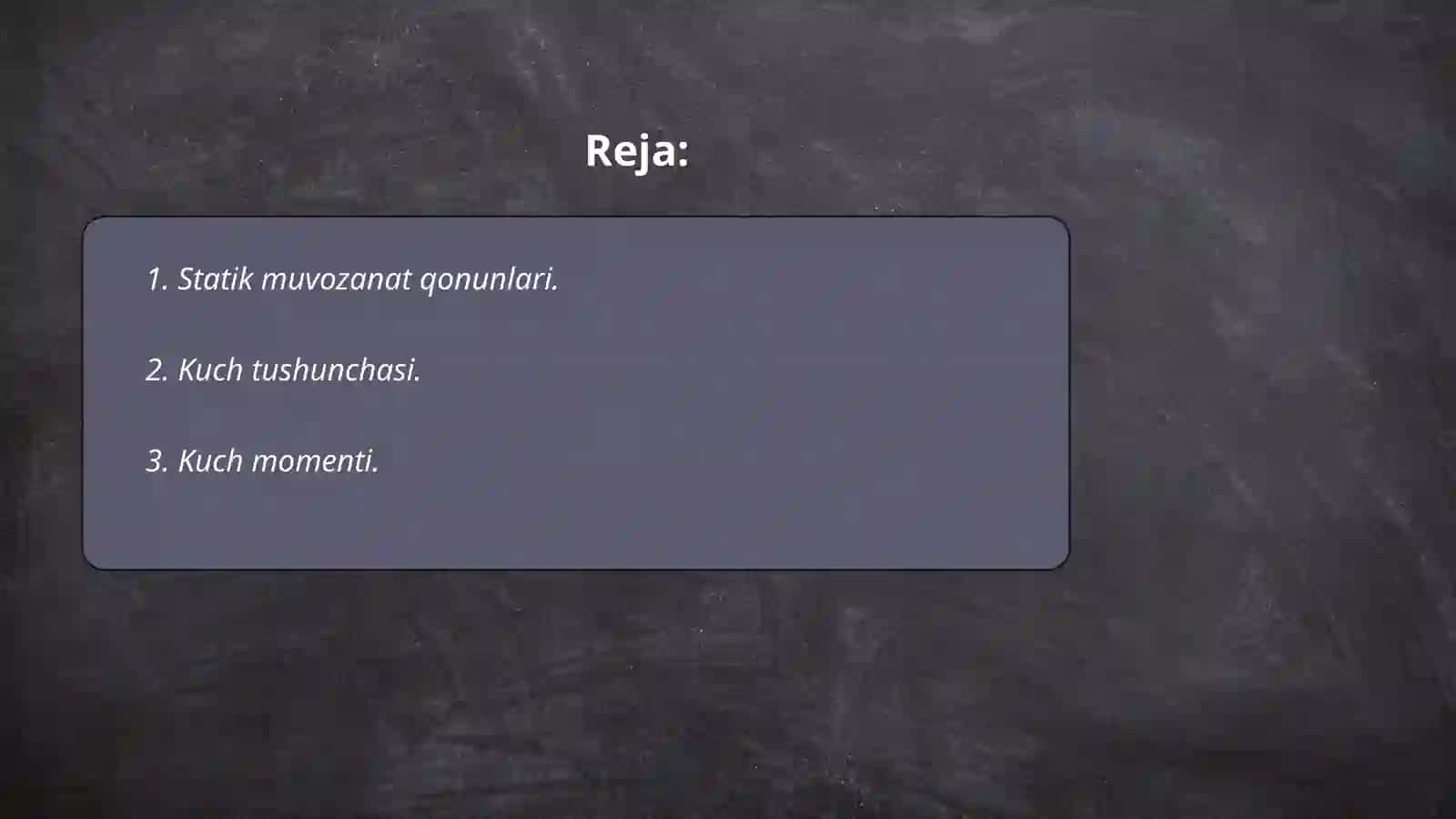 Statika elementlari 2