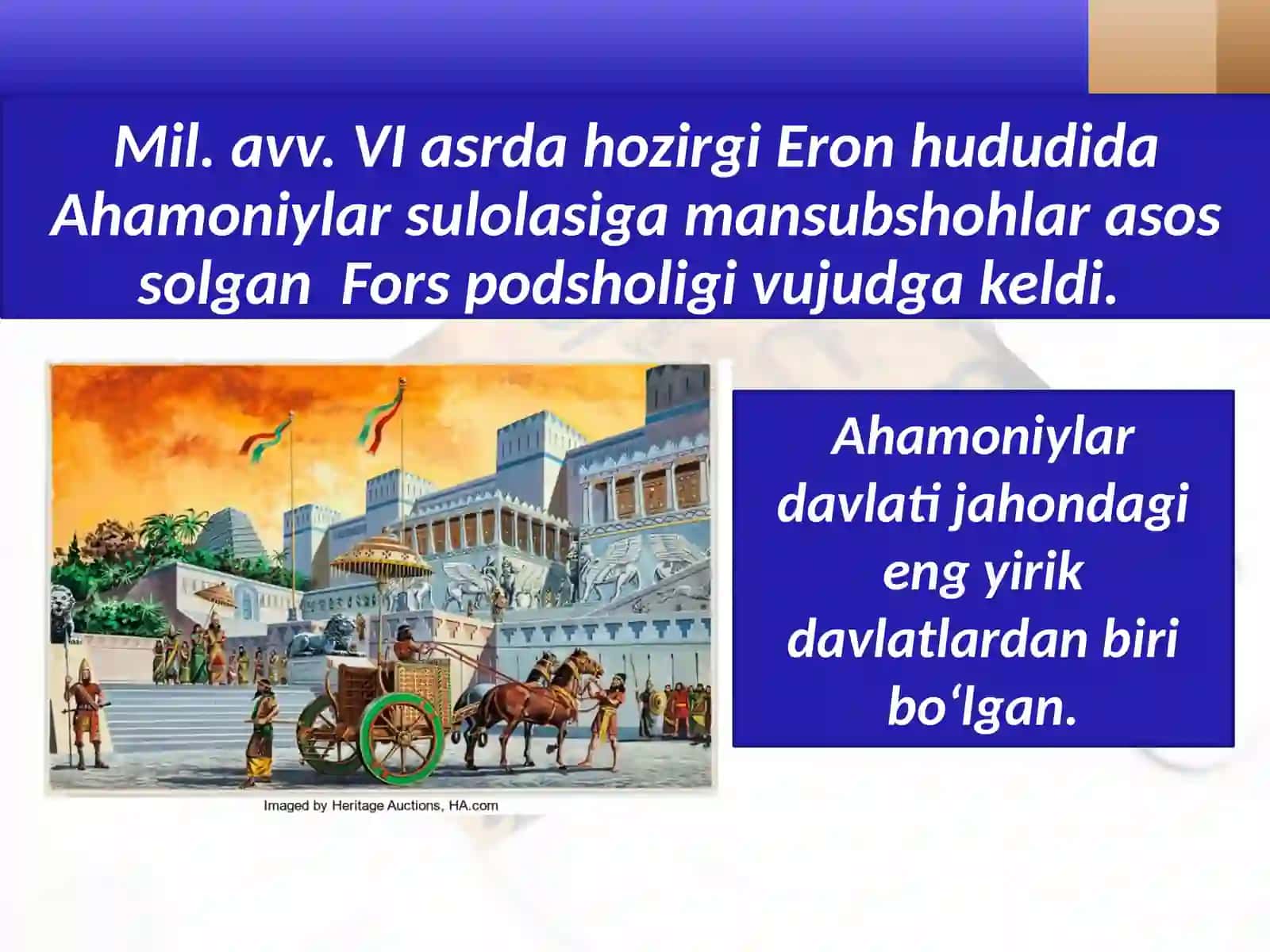 Ahamoniylar davlati 2