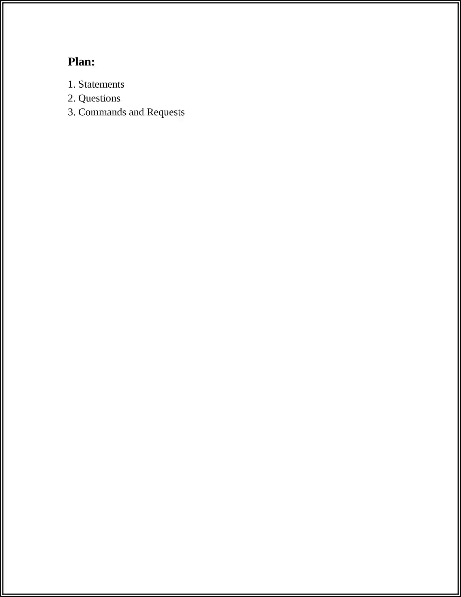 Theme: REPORTED SPEECH 2