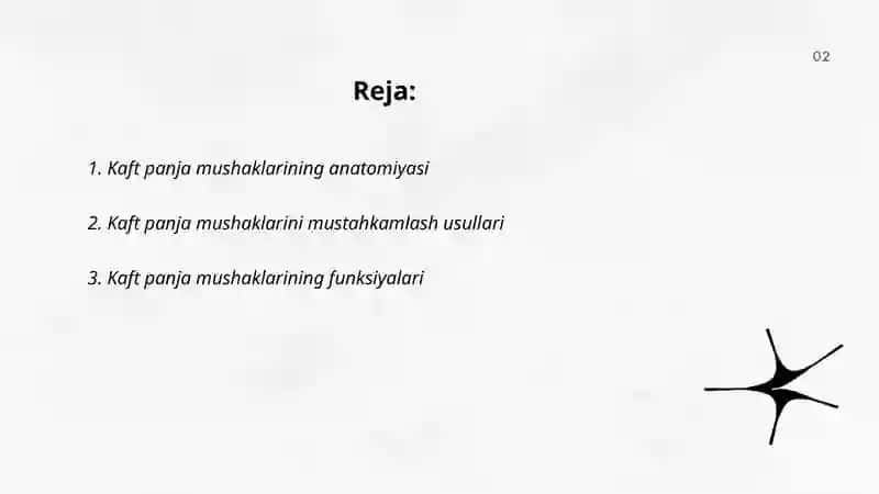 Kaft panja mushaklari 2