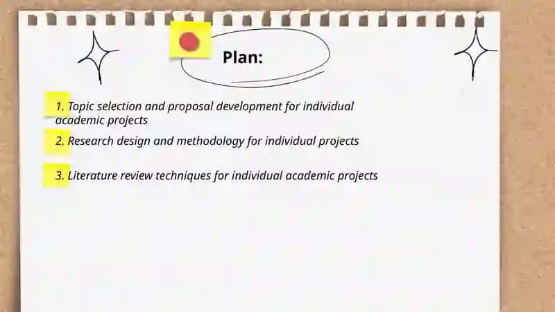 Individual and Group Academic Projects 2