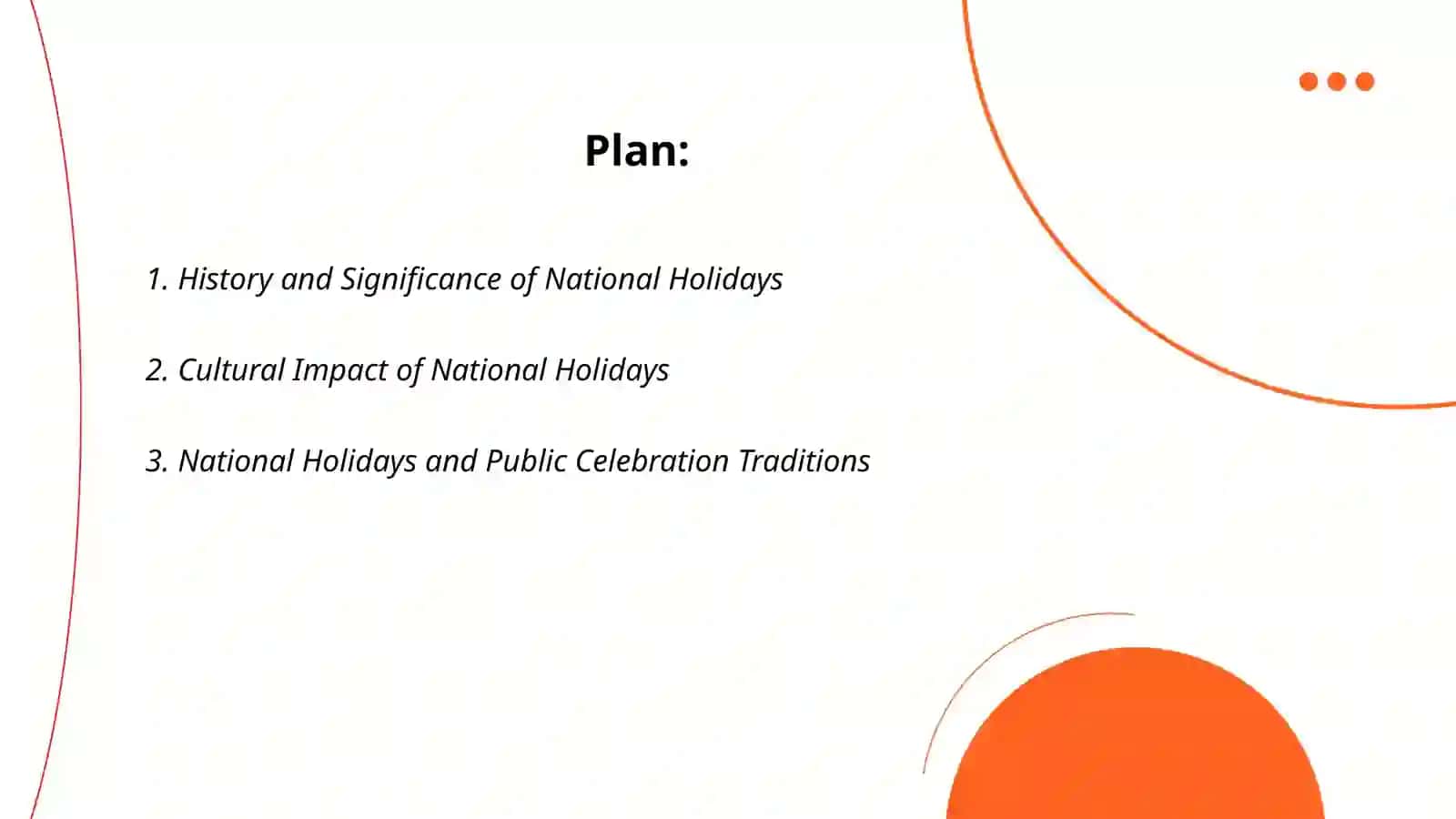 National Holidays 2