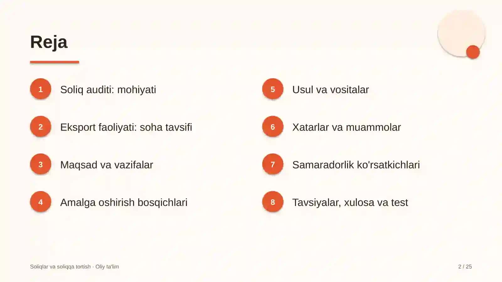 eksport faoliyatida soliq auditi 3461 2
