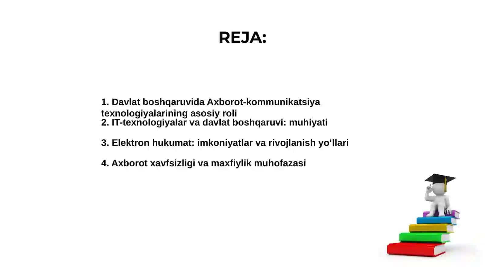 Davlat boshqaruvida axborot-kommunikatsiya texnologiyalari urni 2