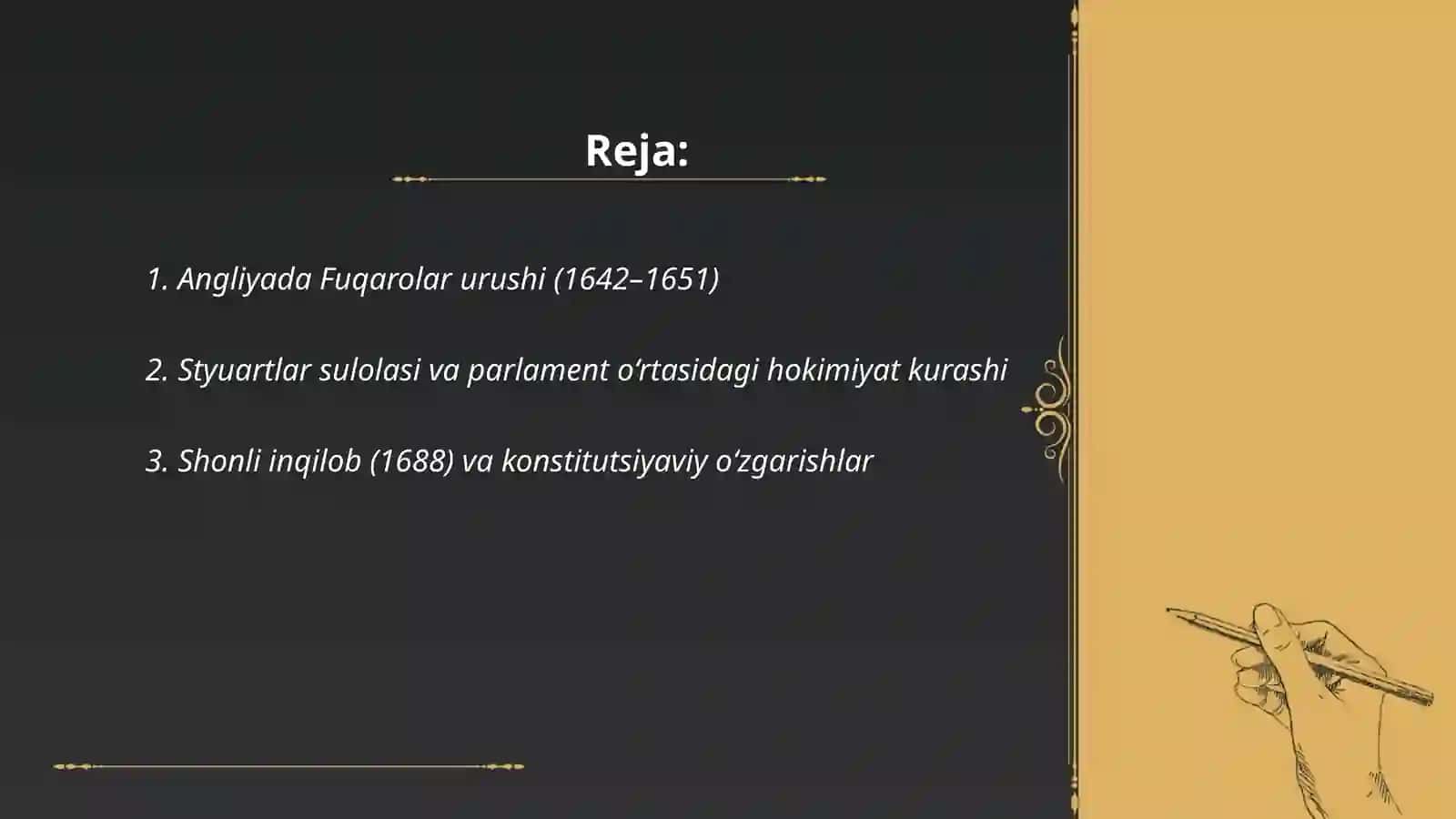 Angliyada siyosiy kurash 2