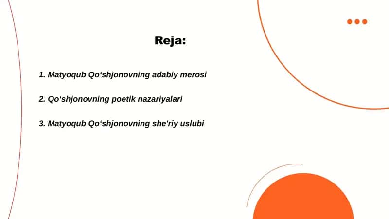 Matyoqub Qoʻshjonovning nazariy qarashlari 2