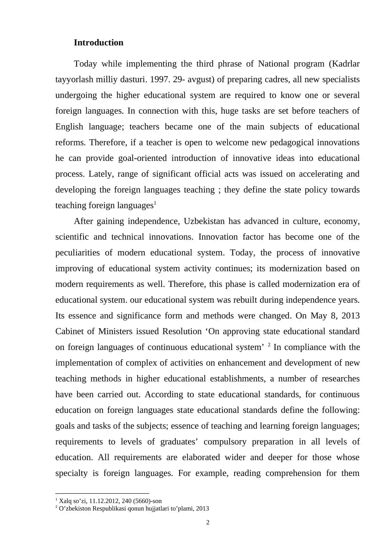 TECHNOLOGIES OF TEACHING READING TO PRIMORY LEARNERS 2