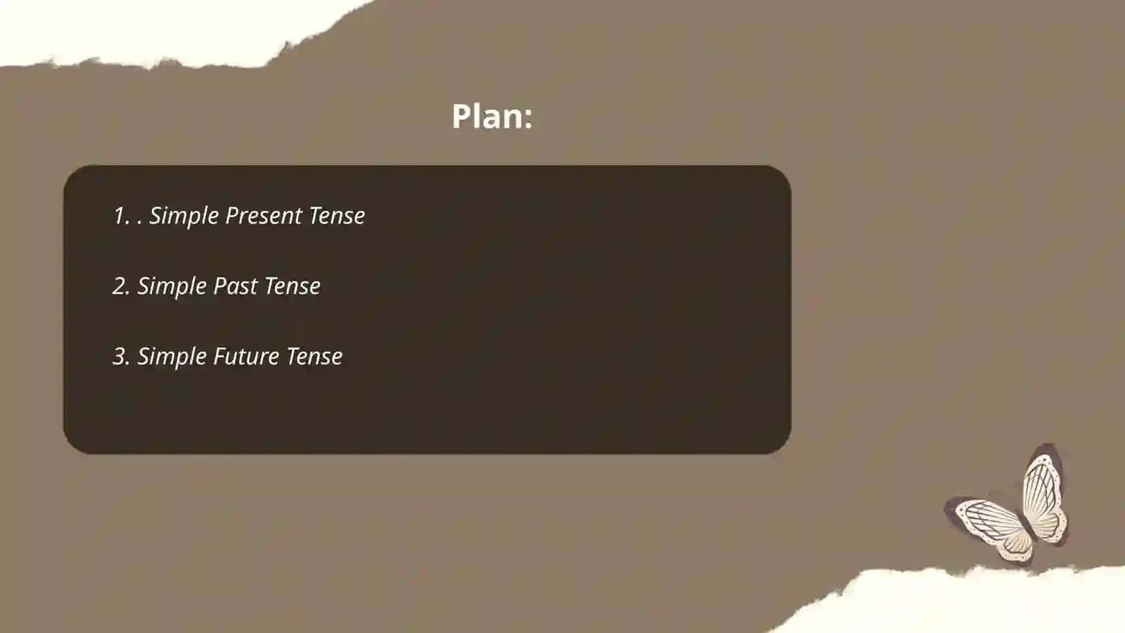 Simple tenses 2
